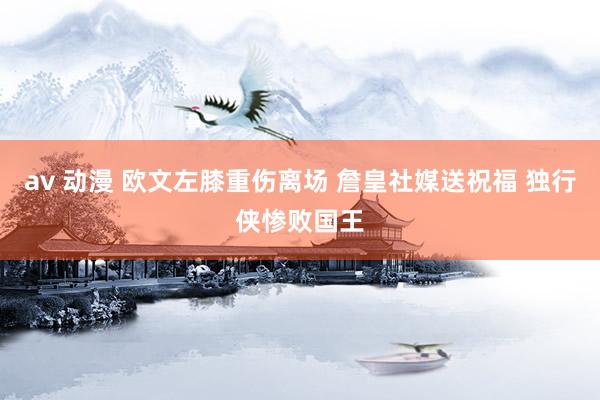 av 动漫 欧文左膝重伤离场 詹皇社媒送祝福 独行侠惨败国王